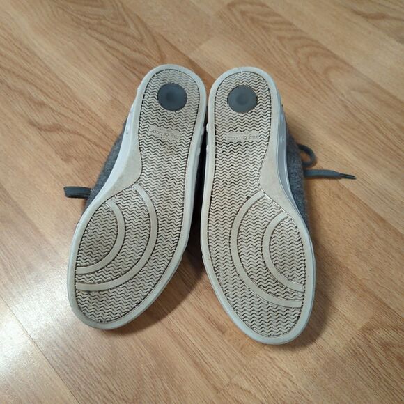 Rag & Bone Standard Issue Felted Wool Sneakers Womens US 8 EU 39 Gray Lace Up - Picture 6 of 8